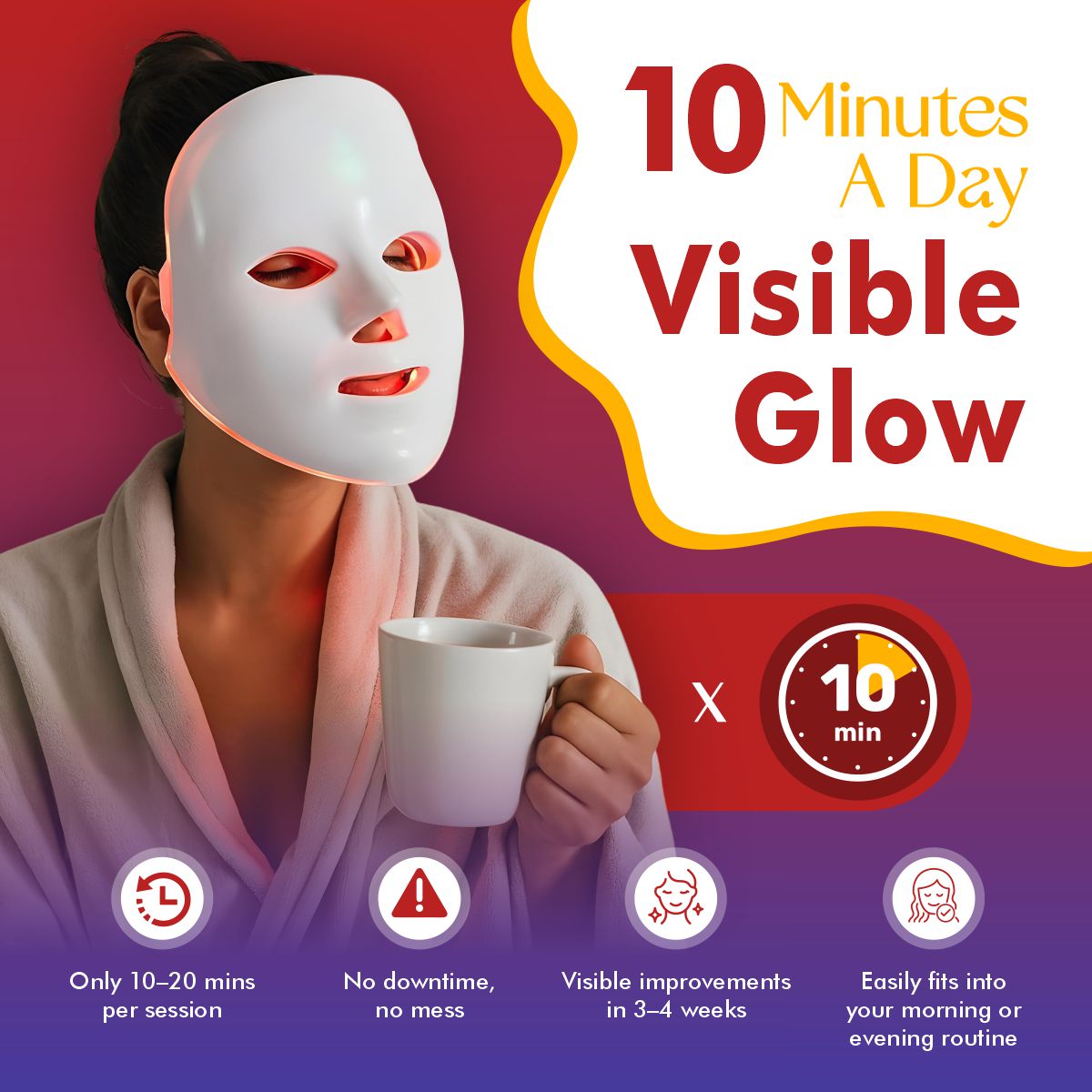 LumaSkin Pro | LED Face Mask