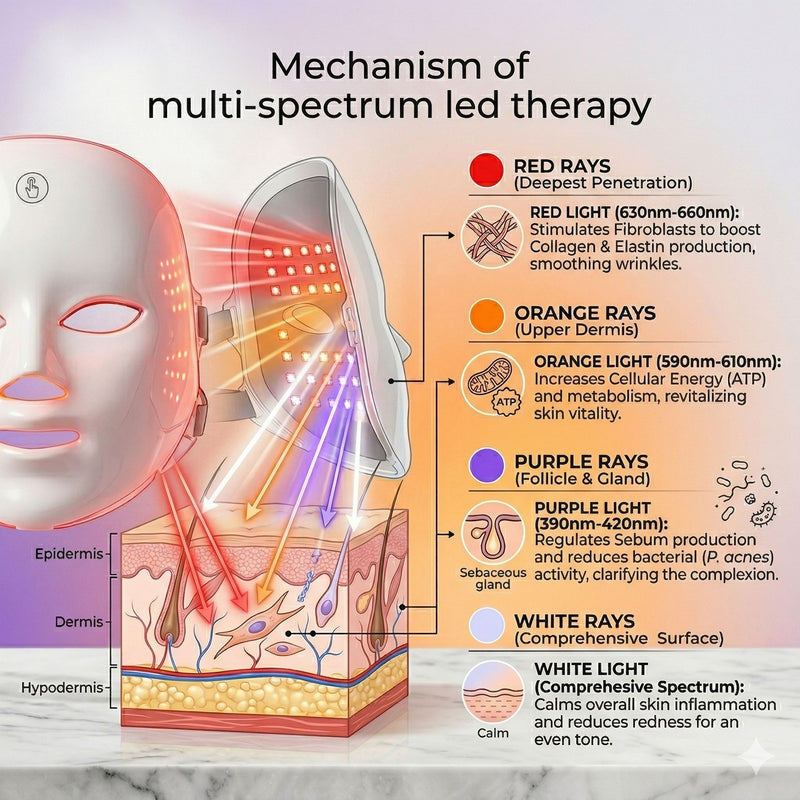 How LumaSkin Pro LED Face Mask Works