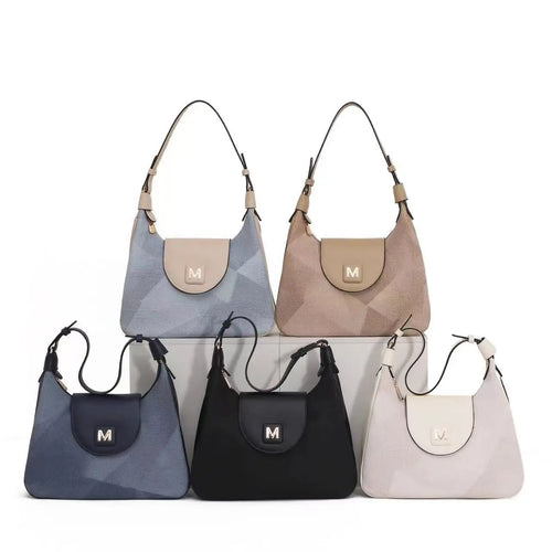Casual Solid Leather Satchel Bag