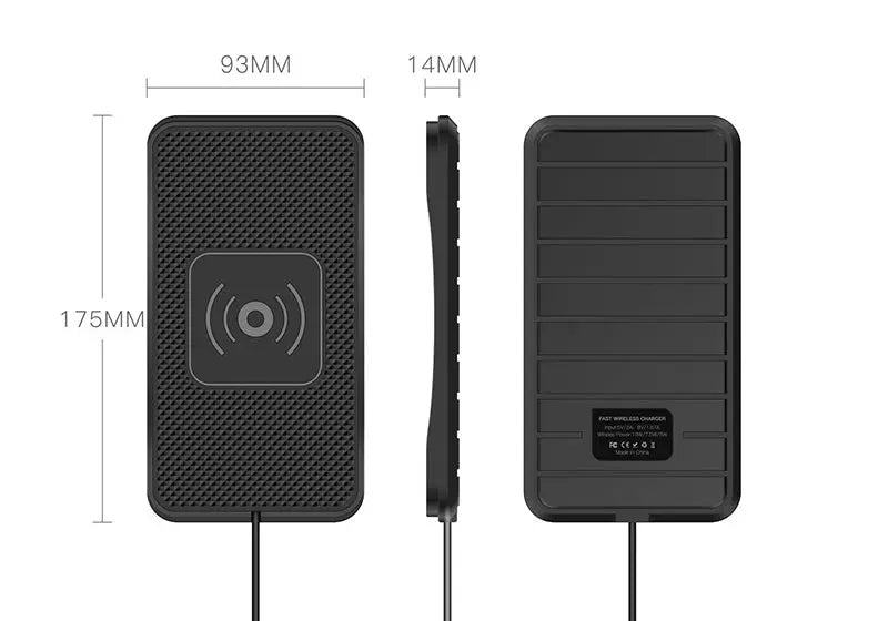 Compatible With Apple , Car Anti-Slip Wireless Charger