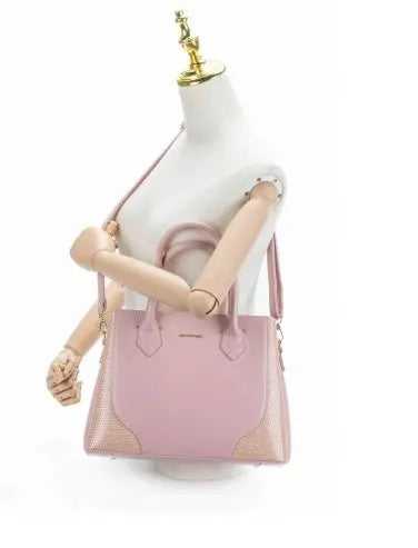 Versatile Double Handle Bag For Girls